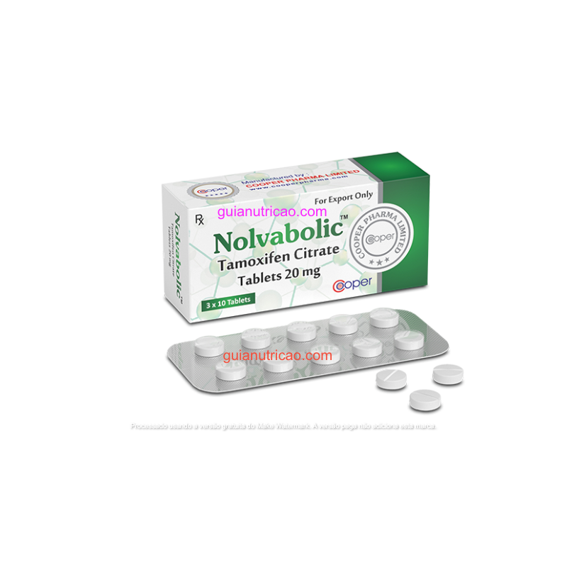 Novalbolic (Tamoxifeno) 20mg 30 Comprimidos - Cooper Pharma