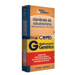 Sibutramina 15mg 30 Cápsulas - Nova Química